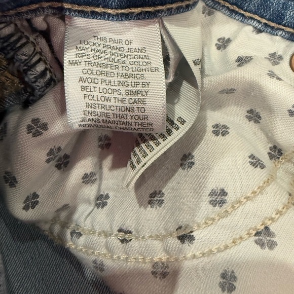 Lucky Brand Women‎ Jeans Mid Rise Stretch Ava Skinny Jeans Blue Wash Size 10/30 - Picture 7 of 10